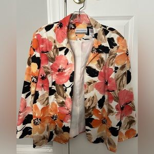 Alfred Dunner Floral Suit Jacket